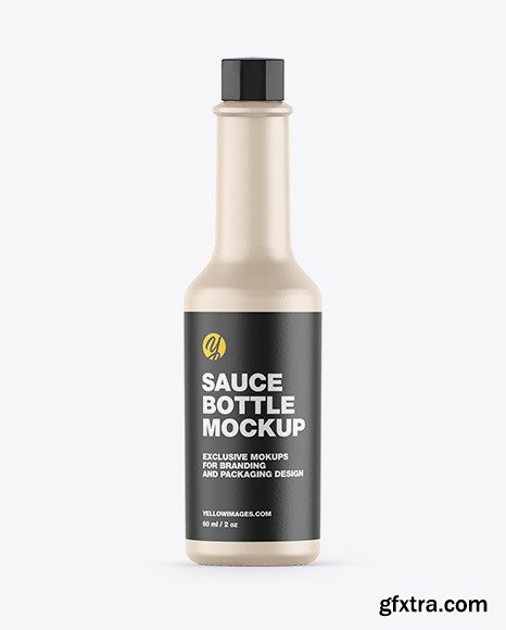 Ceramic Sauce Bottle Mockup 49590