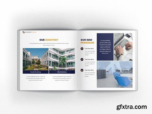 University Square Brochure Template