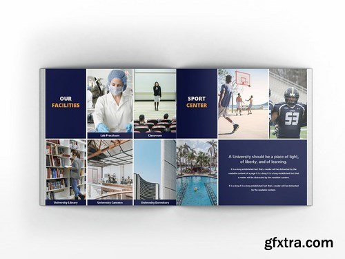 University Square Brochure Template