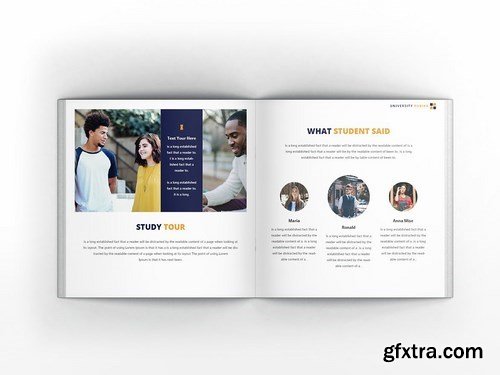 University Square Brochure Template