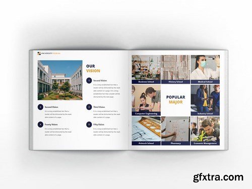 University Square Brochure Template