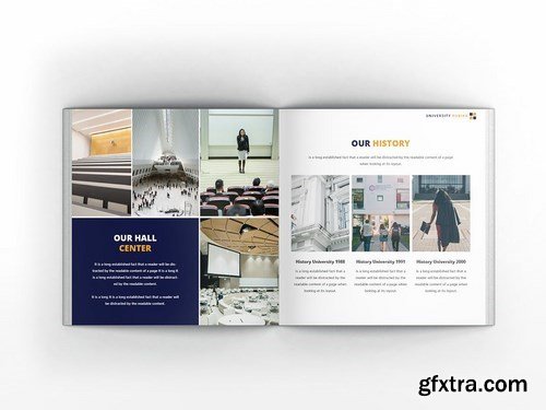 University Square Brochure Template