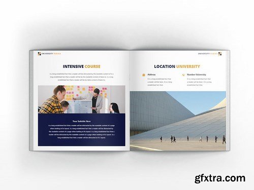 University Square Brochure Template