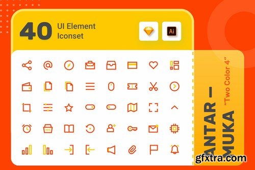 UI Element Iconset Pack