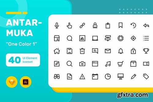 UI Element Iconset Pack