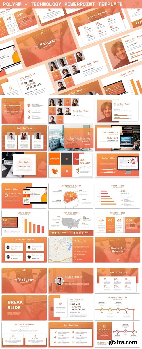 Polyrm - Technology Powerpoint Template