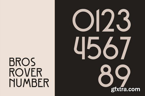 CM - Bros Rover - Classic Sans Serif 4019086