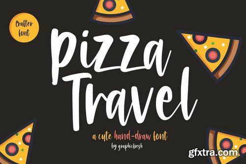 CM - Pizza Travel - Cute Brush Font 4166085