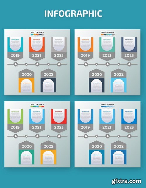 Timeline Infographic Elements