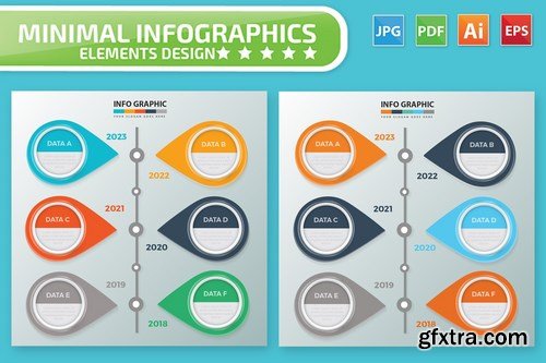 Timeline Infographic Elements Design