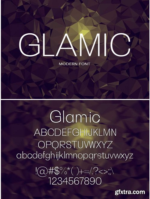 Glamic Font