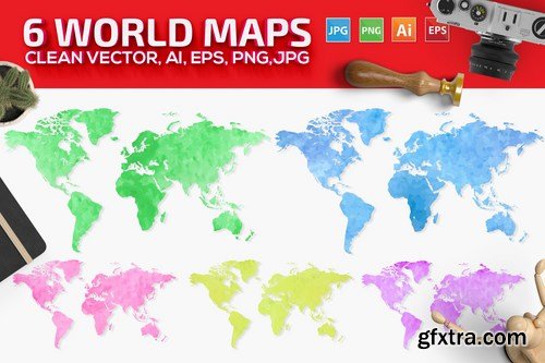 World Maps 6 Version