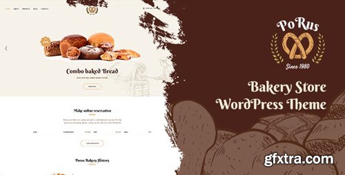 ThemeForest - Porus v1.0.0 - Bakery Store WordPress Theme - 24527307