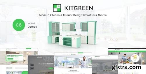 ThemeForest - KitGreen v1.2.1 - Modern Kitchen & Interior Design WordPress Theme - 21573404