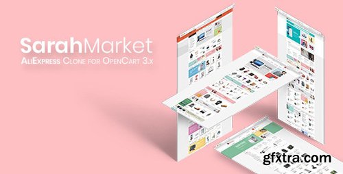 ThemeForest - SarahMarket v1.0.1 - Large Store OpenCart Theme - 21664795