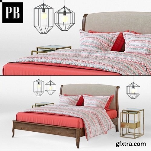 POTTERY BARN Calistoga Bed