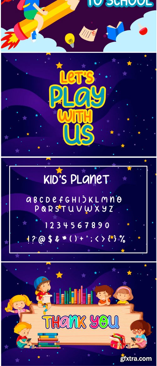 Kid\'s Planet Font