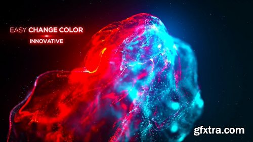 Videohive Particle Advection Titles 24725970