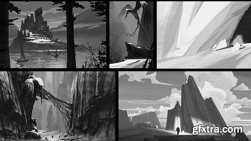 ArtStation – Environment Design - Graphic Sketching with Grady Frederick