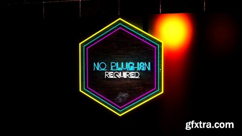 Neon Light Pack After Effects Template