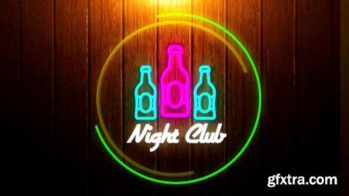 Neon Light Pack After Effects Template