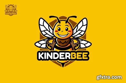 KinderBee - Mascot & Esport Logo