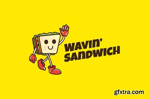 WAVIN SANDWICH - Mascot & Esport Logo