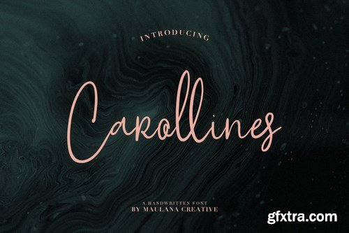 Carollines Script Font