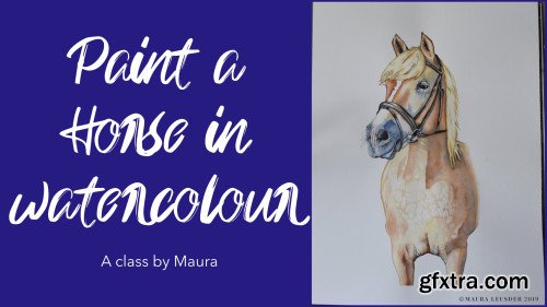 Ready, Wet, Paint! Learn to paint a Horse Portrait in Watercolor