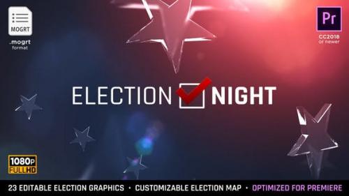 Udemy - Election Night 2020 | MOGRT for Premiere Pro