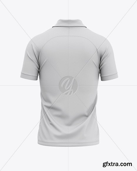 Men’s Soccer Jersey Mockup - Back View 49952