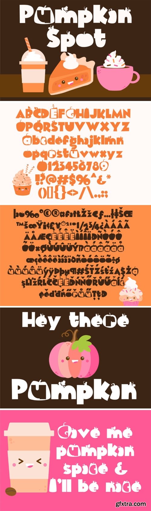 Pumpkin Spot Font