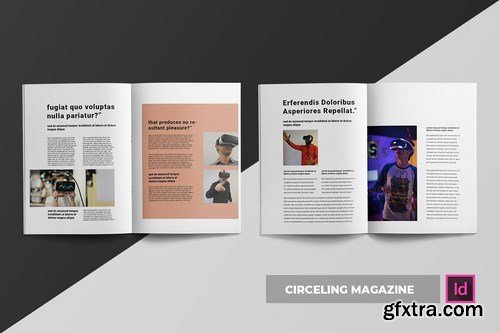 Circeling Magazine Template