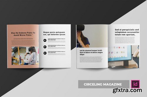 Circeling Magazine Template