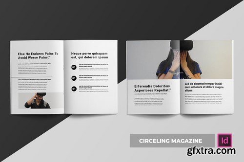 Circeling Magazine Template