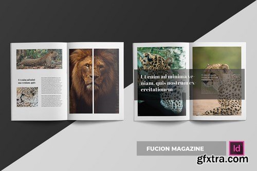 Fucion  Magazine Template