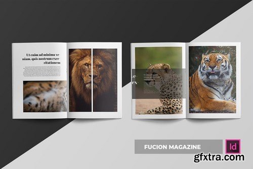 Fucion  Magazine Template