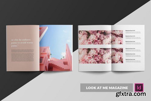 Look at mE Magazine Template