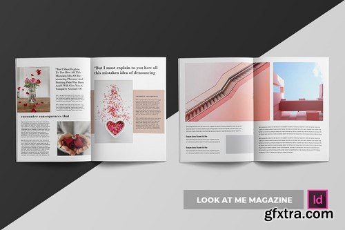 Look at mE Magazine Template