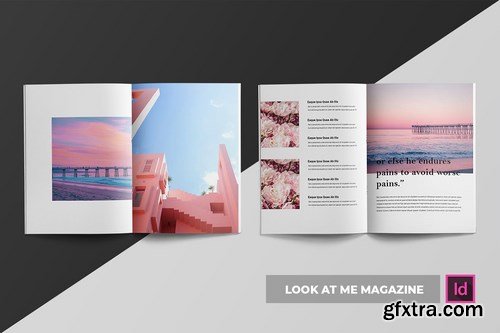 Look at mE Magazine Template