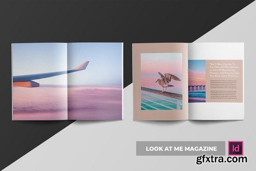 Look at mE Magazine Template