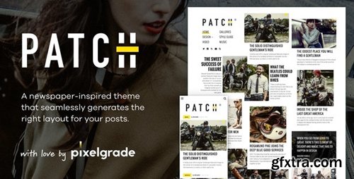 ThemeForest - Patch v1.4.4 - Unconventional Newspaper-Like Blog Theme - 23829583