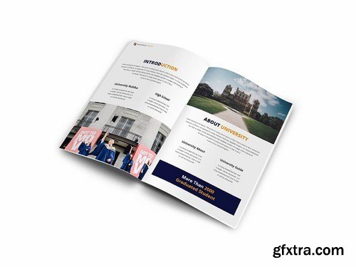 University A4 Brochure Template