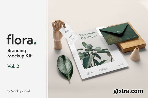 Flora Branding Mockup Vol. 2