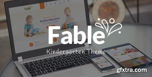 ThemeForest - Fable v3.4 - Children Kindergarten WordPress Theme - 9294431