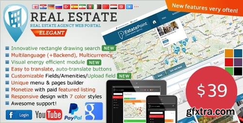 CodeCanyon - Real Estate Agency Portal v1.6.6 - 6539169 - NULLED