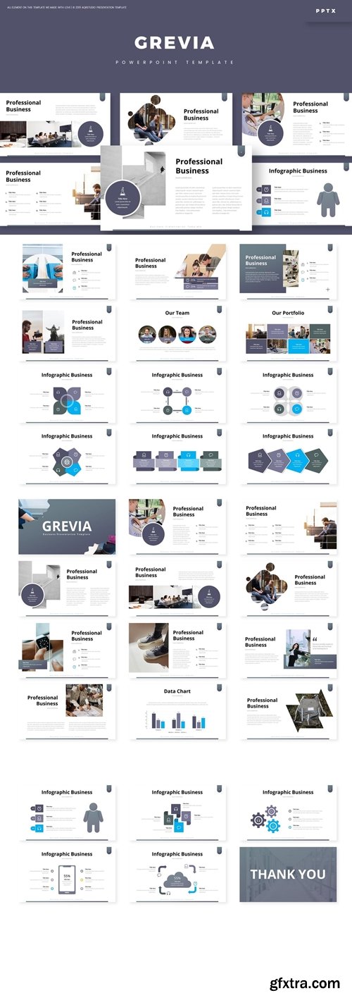 Grevia Powerpoint, Keynote and Google Slides Templates