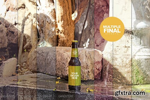 Fountain Beer Mockup