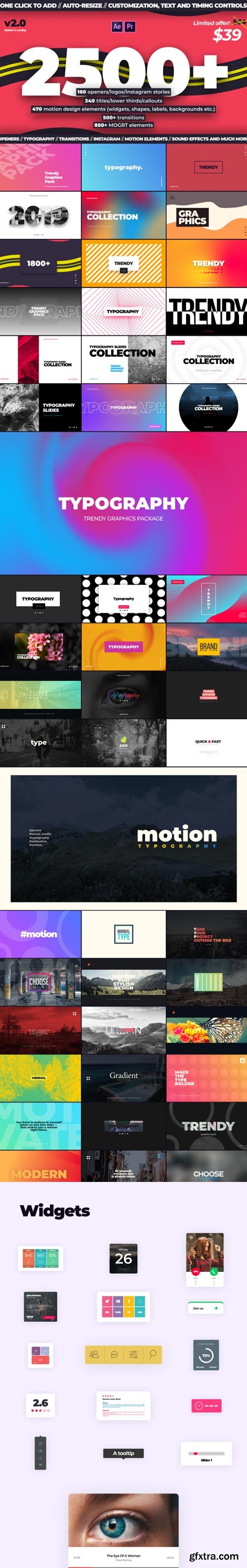 Videohive - Trendy Motion Graphics Package V.2 - 24321544