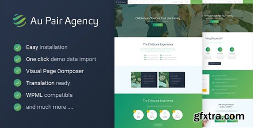 ThemeForest - Au-Pair v1.2.2 - Babysitting & Nanny Agency WordPress Theme - 16883968